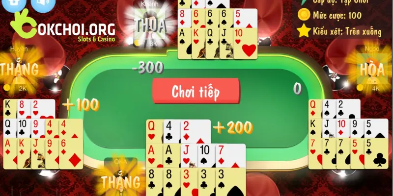 Mậu binh là gì? Những điều hấp dẫn tại okchoi 4 Luật chơi Mậu binh okchoi